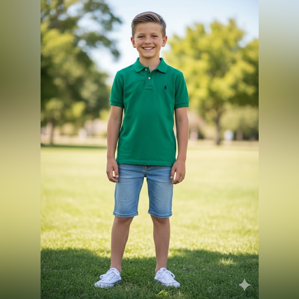 Polo by Ralph Lauren Kids' Green Polo Shirt‎